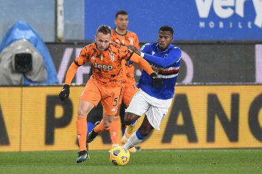 Melo Arthur (Juventus), BLADE KEITA (Sampdoria) UC Sampdoria vs Juventus FC - İtalya Serie A maçı, 30 Ocak 2021 - Fotoğraf: LM / Danilo Vigo