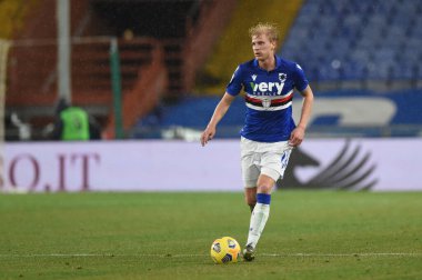 MorTEN THORSBY (Sampdoria) UC Sampdoria vs Juventus FC - İtalyan futbol serisi A match in Genova, İtalya, 30 Ocak 2021 - Fotoğraf: LM / Danilo Vigo