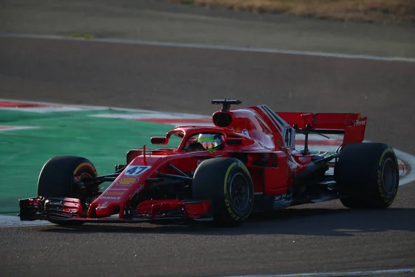 Mick Schumacher Haas Ferrari Driver Accademy Dirigem Ferrari Sf71H Fiorano — Fotografia de Stock