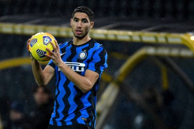 Udinese Calcio ve FC Internazionale maçında Naziler Arası Portre 'den Achraf Hakimi - İtalyan futbol serisi A karşılaşması IN Udine, İtalya, 23 Ocak 2021 - Fotoğraf: LM / Ettore Griffoni
