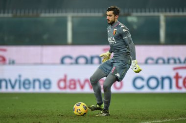 Mattia Perin (Ceneviz) Ceneviz CFC-Bologna FC maçında - İtalyan futbol serisi A maçı Cenova, İtalya 'da, 09 Ocak 2021 - Fotoğraf: LM / Danilo Vigo
