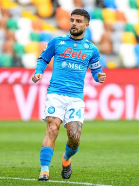 Lorenzo Insigne (Napoli) Udinese Calcio vs SSC Napoli - İtalya Futbol Serisi A match IN Udine, İtalya, 10 Ocak 2021 - Fotoğraf: LM / Ettore Griffoni