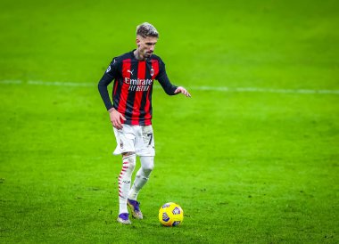 AC Milan 'dan Samu Castillejo, AC Milan ve Atalanta BC - İtalyan futbol takımı Serie A karşılaşması, 23 Ocak 2021 - Fotoğraf: LM / Fabrizio Carabelli