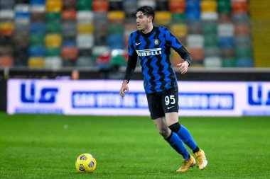 Udinese Calcio - FC Internazionale maçı sırasında Internazionale 'den Alessandro Bastoni - İtalyan futbol takımı Serie A maçı IN Udine, İtalya, 23 Ocak 2021 - Fotoğraf: LM / Ettore Griffoni