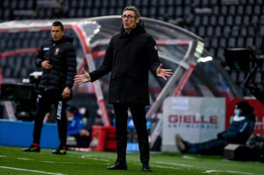 Luca Gotti (antrenör Udinese) Udinese Calcio-SSC Napoli maçında jestler - İtalyan futbolu Serisi A karşılaşması IN Udine, İtalya, 10 Ocak 2021 - Fotoğraf: LM / Ettore Griffoni
