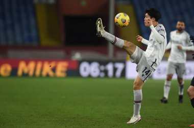Takehiro Tomiyasu (Bologna) Cenova-Bologna FC maçında - İtalyan Serie A maçı Cenova, İtalya 'da, 09 Ocak 2021 - Fotoğraf: LM / Danilo Vigo