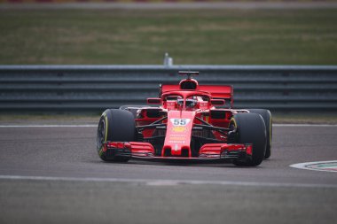 #Carlos Sainz Jr Ferrari SF71H Formula 12021 özel testi sırasında 55 Carlos Sainz Jr Ferrari - Formula 1 Şampiyonası Maranello, İtalya, 27 Ocak 2021 - Kredi: LM / Alessio De Marco
