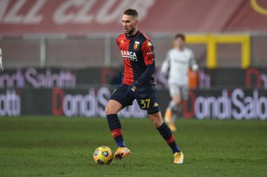 Marko Pjaca (Ceneviz) Cenova-Bologna FC maçında - İtalyan Serie A maçı Cenova, İtalya 'da, 09 Ocak 2021 - Fotoğraf: LM / Danilo Vigo