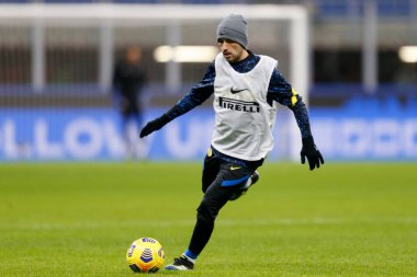 Stefano Sensi (FC Internazionale), FC Internazionale ile AC Milan - İtalyan futbolu Coppa Italia maçı sırasında 26 Ocak 2021 - Fotoğraf: LM / Francesco Scaccianoce