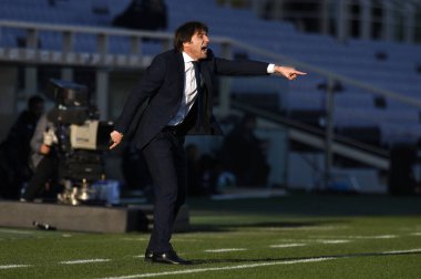 FC Internazionale 'den Antonio Conte, ACF Fiorentina - FC Internazionale - İtalyan futbolu Coppa Italia maçı, IN Florence, İtalya, 13 Ocak 2021 - Fotoğraf: LM / Matteo Papini