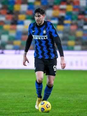 Udinese Calcio - FC Internazionale maçı sırasında Internazionale 'den Alessandro Bastoni - İtalyan futbol takımı Serie A maçı IN Udine, İtalya, 23 Ocak 2021 - Fotoğraf: LM / Ettore Griffoni