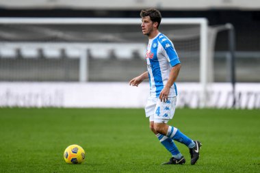 Diego Demme (Napoli) Hellas Verona - SSC Napoli - İtalya Serie A maçı Verona, İtalya, 24 Ocak 2021 - Fotoğraf: LM / Ettore Griffoni