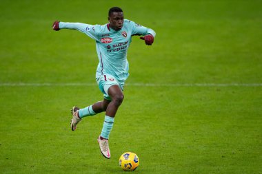 Torino FC takımından Wilfried Singo, AC Milan-Torino FC - İtalyan Serie A maçı Milan, İtalya, 09 Ocak 2021 - Fotoğraf: LM / Luca Rossini