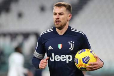 8 Aaron Ramsey (Juventus FC) Juventus FC ve US Sassuolo - İtalyan futbolcu Serie A match in Torino, İtalya, 10 Ocak 2021 - Fotoğraf: LM / Claudio Benedetto