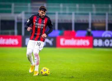 AC Milan 'dan Theo Hernandez, Torino FC - İtalyan Coppa Italia maçı - 12 Ocak 2021 - Fotoğraf: LM / Fabrizio Carabelli