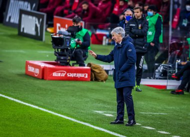 Atalanta BC teknik direktörü Gian Piero Gasperini, AC Milan - Atalanta BC - İtalyan futbol takımı Serie A - İtalya 'da 23 Ocak 2021 - Fotoğraf: LM / Fabrizio Carabelli