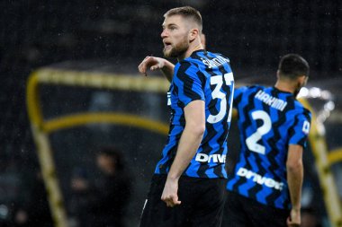 Udinese Calcio ve FC Internazionale maçında Naziler Arası Portre 'den Milan Skriniar - İtalyan futbol serisi A karşılaşması IN Udine, İtalya, 23 Ocak 2021 - Fotoğraf: LM / Ettore Griffoni