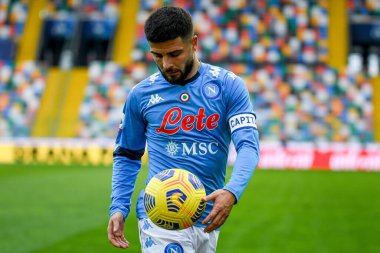 Lorenzo Insigne (Napoli) Udinese Calcio vs SSC Napoli - İtalya Futbol Serisi A match IN Udine, İtalya, 10 Ocak 2021 - Fotoğraf: LM / Ettore Griffoni