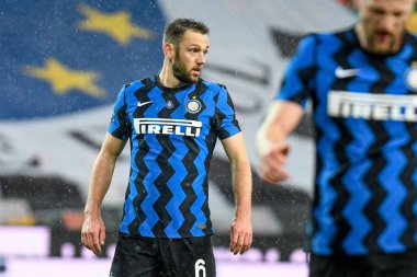 Udinese Calcio - FC Internazionale maçı sırasında Internazionale 'den Stefan de Vrij - İtalyan futbolcu Serie A maçı IN Udine, İtalya, 23 Ocak 2021 - Fotoğraf: LM / Ettore Griffoni