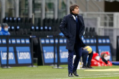 Antonio Conte (FC Internazionale) FC Internazionale ile AC Milan - İtalyan Coppa Italia maçı, 26 Ocak 2021 - Fotoğraf: LM / Francesco Scaccianoce