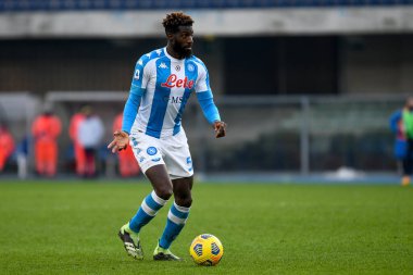 Tiemoue Bakayoko (Napoli) Hellas Verona-SSC Napoli maçında - İtalyan futbolcu Serie A karşılaşması Verona, İtalya, 24 Ocak 2021 - Fotoğraf: LM / Ettore Griffoni