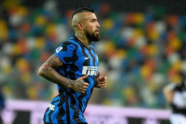 Udinese Calcio ve FC Internazionale maçında Arturo Vidal - İtalyan futbolcu Serie A maçı IN Udine, İtalya, 23 Ocak 2021 - Fotoğraf: LM / Ettore Griffoni