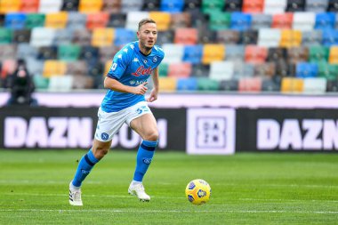 Amir Rrahmani (Napoli) Udinese Calcio vs SSC Napoli - İtalya Futbol Serisi A match in Udine, İtalya, 10 Ocak 2021 - Fotoğraf: LM / Ettore Griffoni