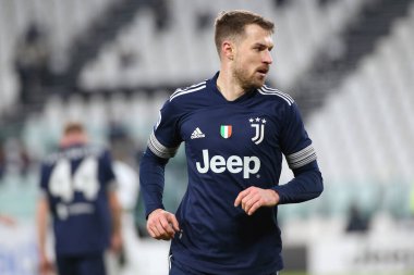 8 Aaron Ramsey (Juventus FC) Juventus FC ve US Sassuolo - İtalyan futbolcu Serie A match in Torino, İtalya, 10 Ocak 2021 - Fotoğraf: LM / Claudio Benedetto