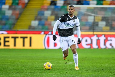 Udinese 'den Silva Souza Walace Udinese Calcio' ya karşı FC Internazionale - İtalyan futbol takımı Serie A maçı Udine, İtalya 'da 23 Ocak 2021 - Fotoğraf: LM / Ettore Griffoni