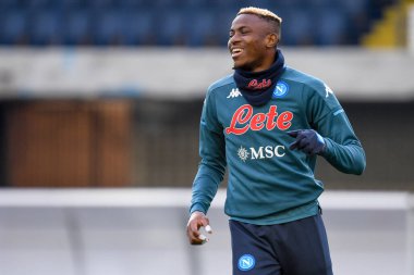 Victor Osimhen (Napoli) Hellas Verona - SSC Napoli - İtalya Serie A maçı In Verona, İtalya, 24 Ocak 2021 - Fotoğraf: LM / Ettore Griffoni