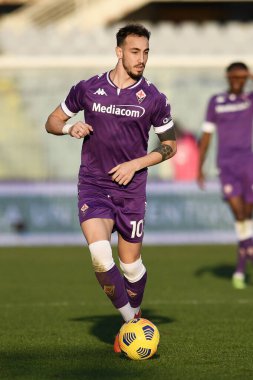 ACF Fiorentina 'dan Gaetano Castrovilli, ACF Fiorentina' ya karşı FC Internazionale - İtalyan futbolu Coppa Italia maçı, Florence, İtalya, 13 Ocak 2021 - Fotoğraf: LM / Matteo Papini