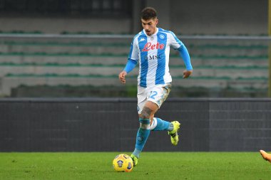 Giovanni Di Lorenzo (Napoli) Hellas Verona-SSC Napoli maçı sırasında - İtalya Futbol Serisi A maçı Verona, İtalya, 24 Ocak 2021 - Fotoğraf: LM / Alessio Tarpini
