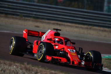 Charles Leclerc, Charles Leclerc sırasında Ferrari SF71H Formula 12021 - Formula 1 Şampiyonası Modena, İtalya, 26 Ocak 2021 - Kredi: LM / Alessio De Marco