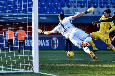 Marco Silvestri (Hellas Verona) Bologna FC 'nin Hellas Verona' ya karşı oynadığı maçta - İtalyan Serie A maçı IN Bologna, İtalya, 16 Ocak 2021 - Fotoğraf: LM / Alessio Marini
