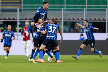 Christian Eriksen (FC Internazionale), FC Internazionale - AC Milan - İtalyan Coppa Italia maçı sırasında 26 Ocak 2021 - Fotoğraf: LM / Francesco Scaccianoce