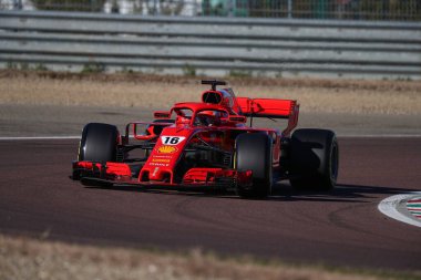 Charles Leclerc, Charles Leclerc sırasında Ferrari SF71H Formula 12021 - Formula 1 Şampiyonası Modena, İtalya, 26 Ocak 2021 - Kredi: LM / Alessio De Marco