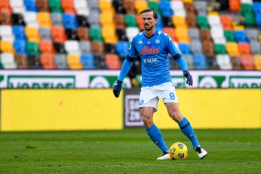 Fabian Ruiz (Napoli) Udinese Calcio vs SSC Napoli - İtalya Futbol Serisi A match IN Udine, İtalya, 10 Ocak 2021 - Fotoğraf: LM / Ettore Griffoni