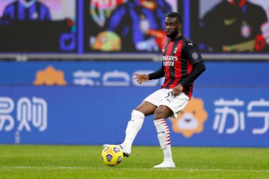 Fikayo Tomori (AC Milan), FC Internazionale ile AC Milan - İtalyan futbolu Coppa Italia maçı sırasında 26 Ocak 2021 - Fotoğraf: LM / Francesco Scaccianoce