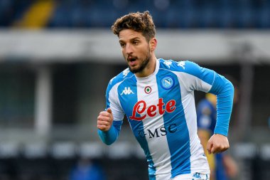 Dries Mertens (Napoli) Hellas Verona - SSC Napoli - İtalya Serie A maçı In Verona, İtalya, 24 Ocak 2021 - Fotoğraf: LM / Ettore Griffoni