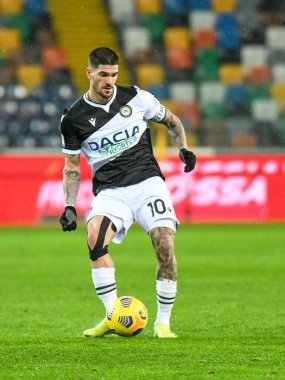 Udinese 'den Rodrigo De Paul Udinese Calcio' ya karşı FC Internazionale - İtalyan futbol takımı Serie A match in Udine, İtalya, 23 Ocak 2021 - Fotoğraf: LM / Ettore Griffoni