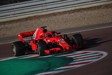 #Carlos Sainz Jr Ferrari SF71H Formula 12021 özel testi sırasında 55 Carlos Sainz Jr Ferrari - Formula 1 Şampiyonası Maranello, İtalya, 27 Ocak 2021 - Kredi: LM / Alessio De Marco