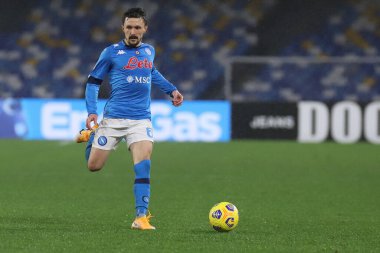 Mario Rui (SSC Napoli) Napoli - Parma, Stadio Diego Armando Maradona arasında 31 Ocak 2021 'de Napoli İtalya / LiveMedia' da oynanan Serie A futbol maçı sırasında