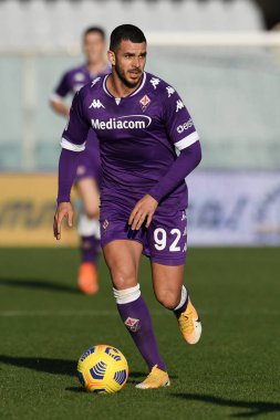 ACF Fiorentina 'dan Valentin Eysseriç, ACF Fiorentina' ya karşı FC Internazionale - İtalyan futbolu Coppa Italia maçı, Florence, İtalya, 13 Ocak 2021 - Fotoğraf: LM / Matteo Papini