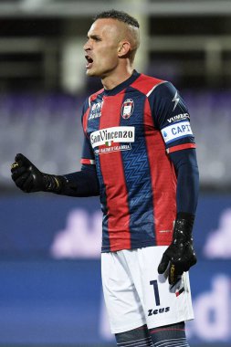 FC Crotone takımından Alex Cordaz, ACF Fiorentina vs FC Crotone - İtalyan Serie A maçı Florence, İtalya 'da 23 Ocak 2021 - Fotoğraf: LM / Matteo Papini