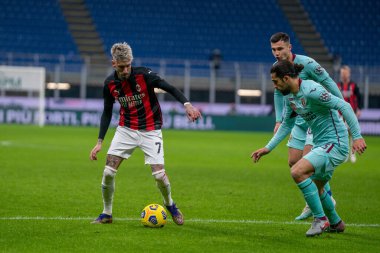 Samu Castillejo AC Milan ve Torino FC - İtalyan Serie A maçı Milan, İtalya, 09 Ocak 2021 - Fotoğraf: LM / Alessio Morgese