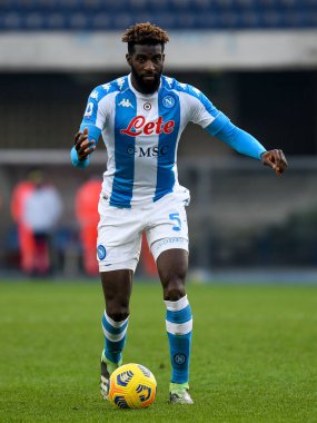 Tiemoue Bakayoko (Napoli) Hellas Verona-SSC Napoli maçında - İtalyan futbolcu Serie A karşılaşması Verona, İtalya, 24 Ocak 2021 - Fotoğraf: LM / Ettore Griffoni