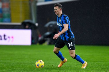 Udinese Calcio ve FC Internazionale maçında Naziler Arası İvan Perisiç - İtalyan futbolu Serisi A karşılaşması Udine, İtalya 'da 23 Ocak 2021 - Fotoğraf: LM / Ettore Griffoni