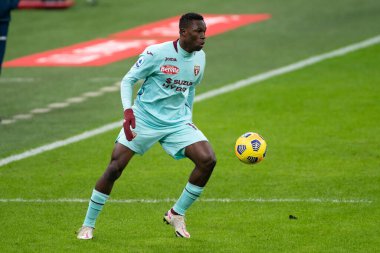 Torino FC takımından Wilfried Singo, AC Milan-Torino FC - İtalyan Serie A maçı Milan, İtalya, 09 Ocak 2021 - Fotoğraf: LM / Luca Rossini