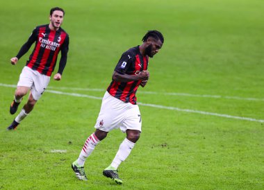 AC Milan 'dan Franck Kessie, Milan-Torino FC - İtalya Serie A maçı - 9 Ocak 2021 - Fotoğraf: LM / Fabrizio Carabelli