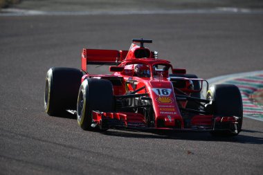 Charles Leclerc, Charles Leclerc sırasında Ferrari SF71H Formula 12021 - Formula 1 Şampiyonası Modena, İtalya, 26 Ocak 2021 - Kredi: LM / Alessio De Marco
